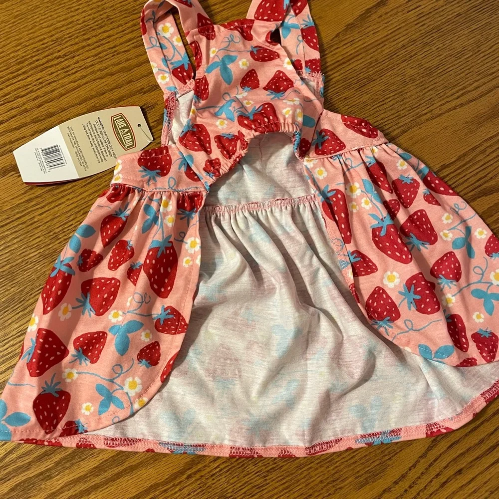 Dog outfit strawberry’s